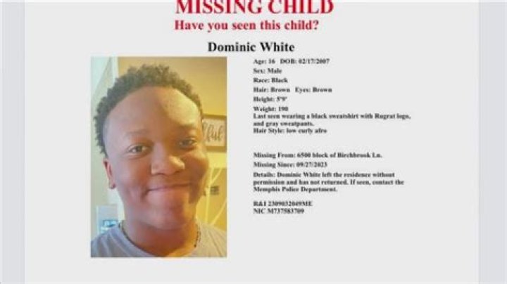 Dominic Davis Missing Memphis Tennessee, Help Locate Missing Person