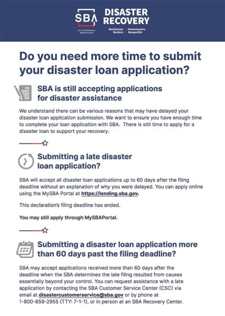 SBA loan application deadline extended | News, Sports, Jobs