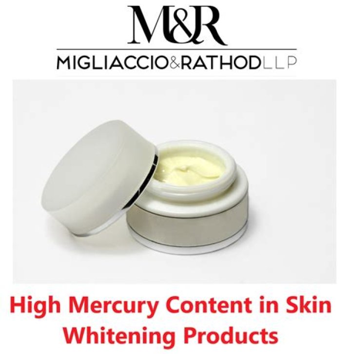 Warning after mercury, lead found in skin whitening products